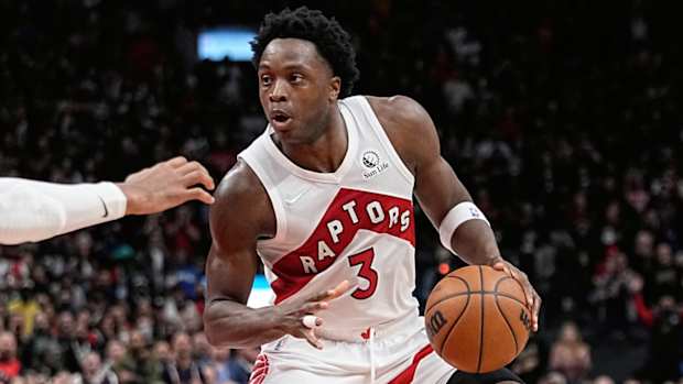 Toronto Raptors forward OG Anunoby (3)